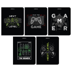 Тетрадь А5 48л клетка "Геймер" (Академия Групп)