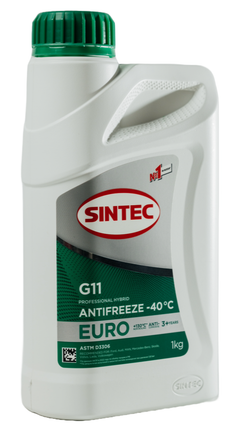 Антифриз Sintec Euro зеленый 1кг