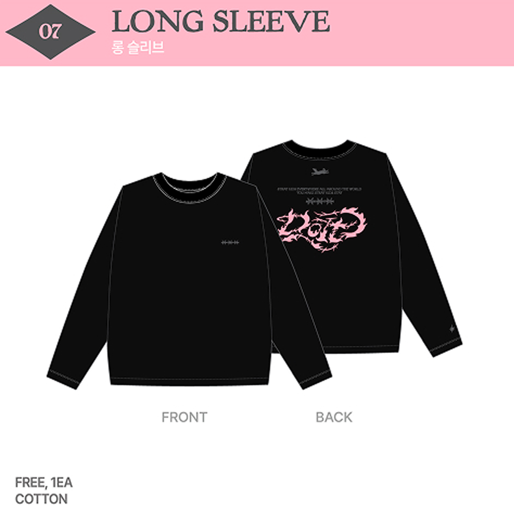 Мерч Stray Kids LONG SLEEVE ("DO IT" POP-UP STORE)