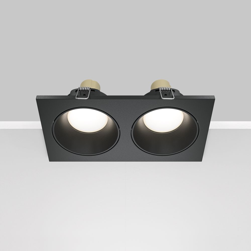 Светильник встраиваемый Maytoni Zoom DL033-2-02B