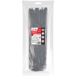 Кабельная стяжка ЭРА NO-225-333 (хомут) нейлоновая морозостойкая 4.8 х 400 мм чёрная 100 шт