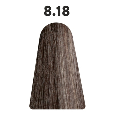 8.18 гель-краска KAARAL Baco Color Glaze светлый блондин пепельно-коричневый - 60 мл.