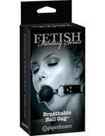Кляп Fetish Fantasy Series Limited Edition Breathable Ball Gag (Цвет: чёрный)
