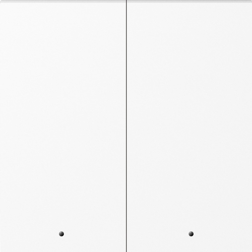 Клавиша 2-я с подсветкой, глянцевый белый, серия A07