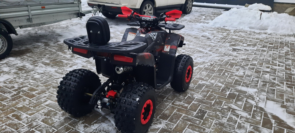 Квадроцикл MOTAX Grizlik Super Lux 125cc (2024). БУ - тест-драйв
