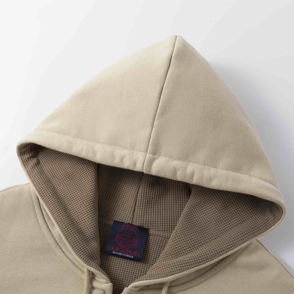 Худи Ymkashix Zip HTF песочный/графитовый