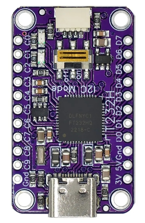 CJMCU FT232H Высокоскоростной USB-модуль JTAG UART/FIFO SPI/I2C TYPE C