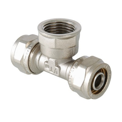 Тройник обжим. 16-1/2 вн. VALTEC