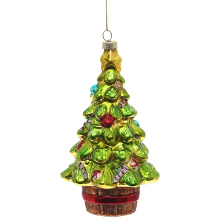 GAEM Украшение новогоднее "Елка", L8,5 W8,5 H15 см