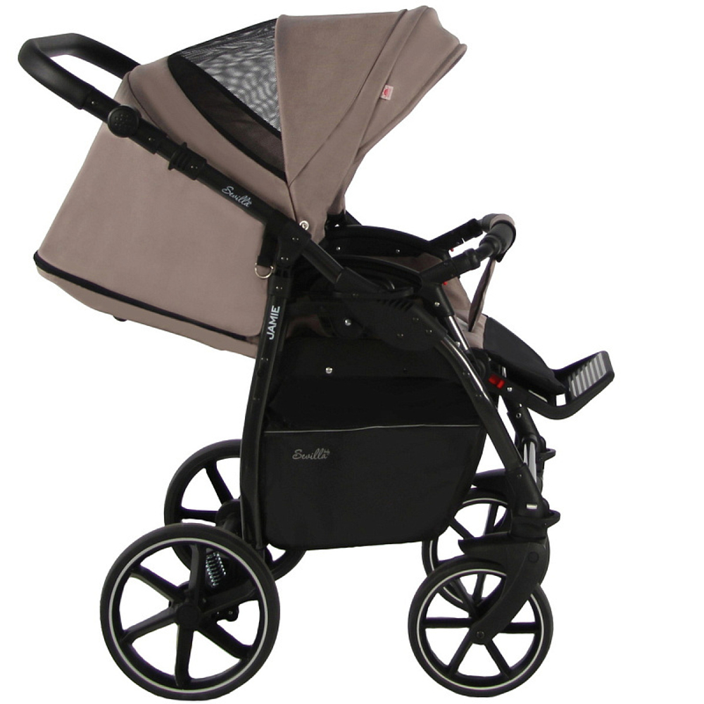 Детская коляска 3 в 1 Sevillababy Jamie коричневый