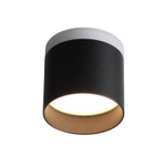ST102.402.12 Светильник потолочный Черный LED 1*12W 3000K 936Lm Ra&gt;80 120° IP20 D100xH90 170-240V Накладные светильники