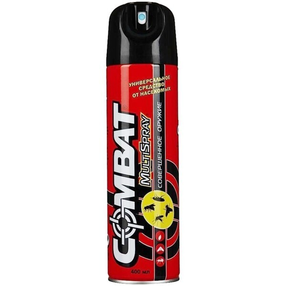 Аэрозоль универсальный от ползающих насекомых MultiSpray «Combat» 400мл