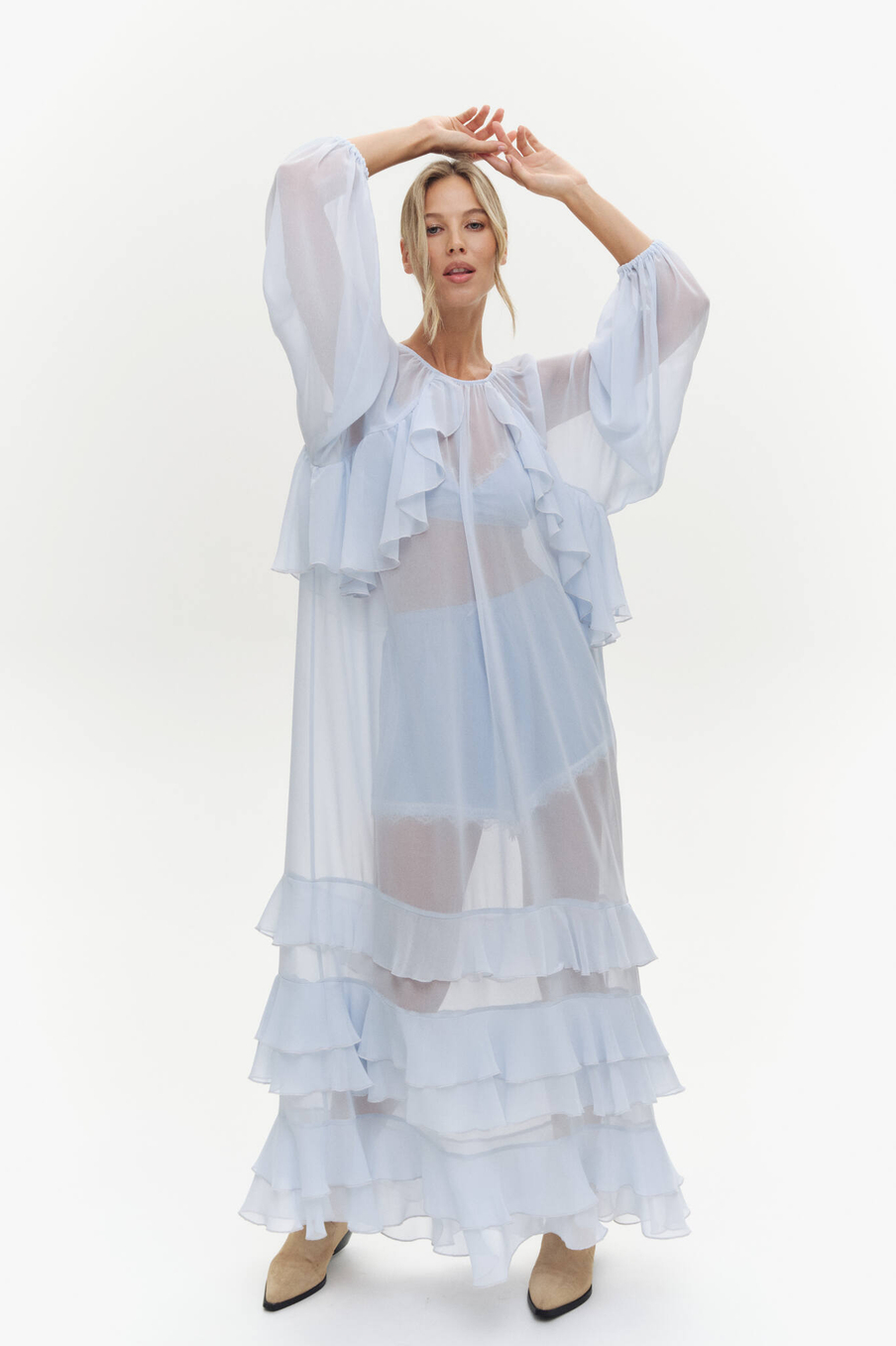Платье BOHO | Голубой