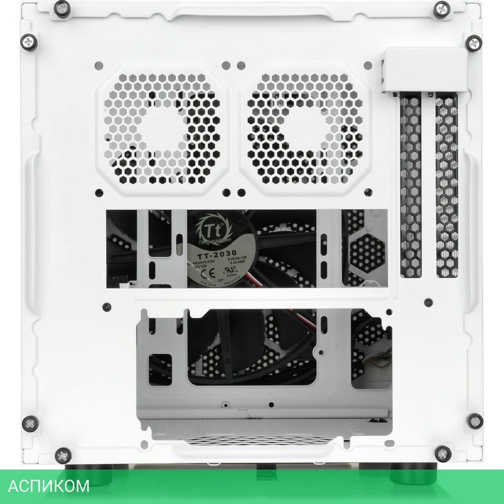 Корпус Thermaltake Core V1 Snow без БП белый (CA-1B8-00S6WN-01)