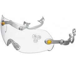 Открытые защитные очки для касок Delta Plus FUEGO прозрачные FUEGOARIN