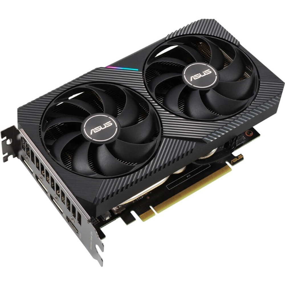 Видеокарта ASUS Dual GeForce RTX 3060 V2 12G GDDR6 192-bit OC Edition, 1867 МГц