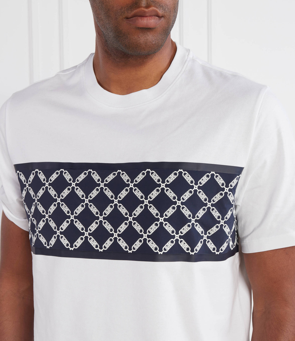 Футболка EMPIRE STRIPE Michael Kors - белый(CF351MS1V2)