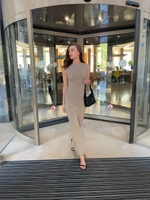 Платье BAGIRA, тауп