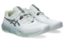 Женские теннисные кроссовки Asics Gel-Resolution X - white/monument blue