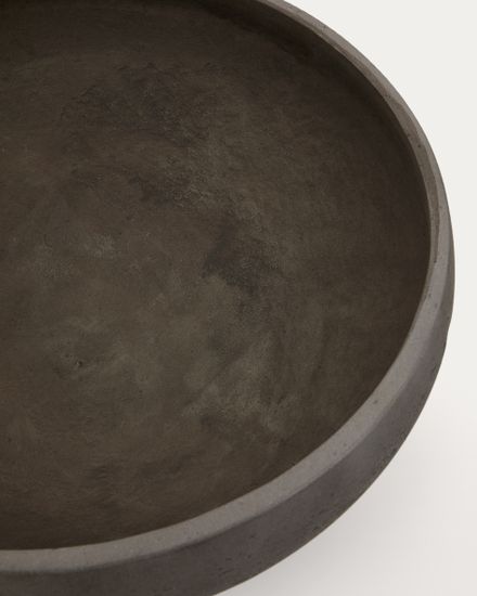 Набор из 2 кашпо Nura цемент терракотового цвета  Ø55 см