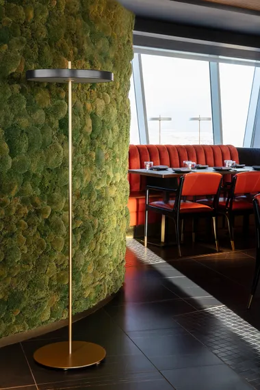 Напольный светильник Umage Asteria Floor, Ø43х151 см, антрацит