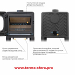 Печь-камин EVEREST F10