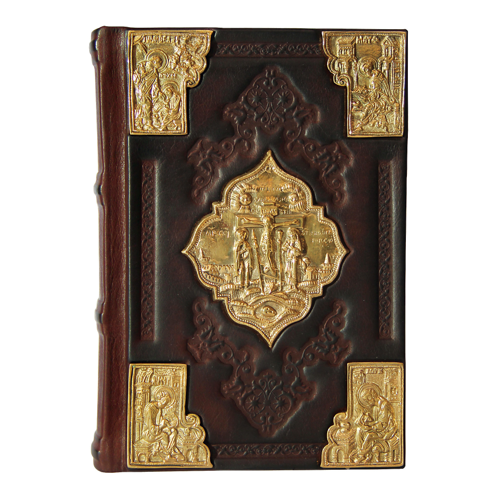 Святое Евангелие с литьем