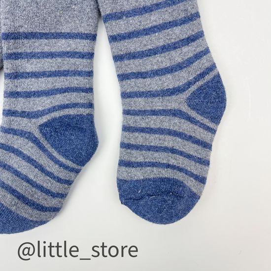 Колготки махровые Собачка, Темно-серые