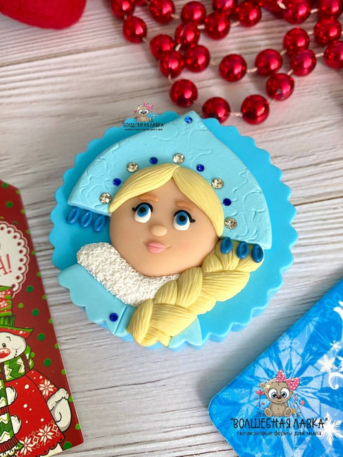 Силиконовая форма Снегурочка