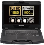Ноутбук  Durabook Z14I G2 Basic 14 ", Core i5, 8 Гб RAM, 256 Гб SSD, Iris Xe Graphics, Черный