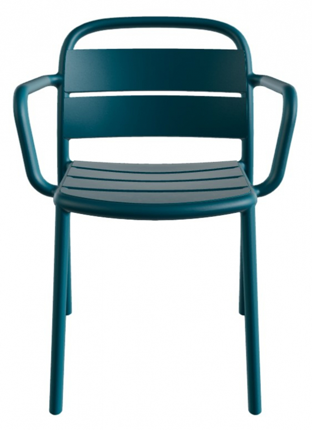 Кресло пластиковое Papatya Balat-K, мраморное море