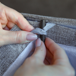 Корзина для белья с тремя съёмными мешками