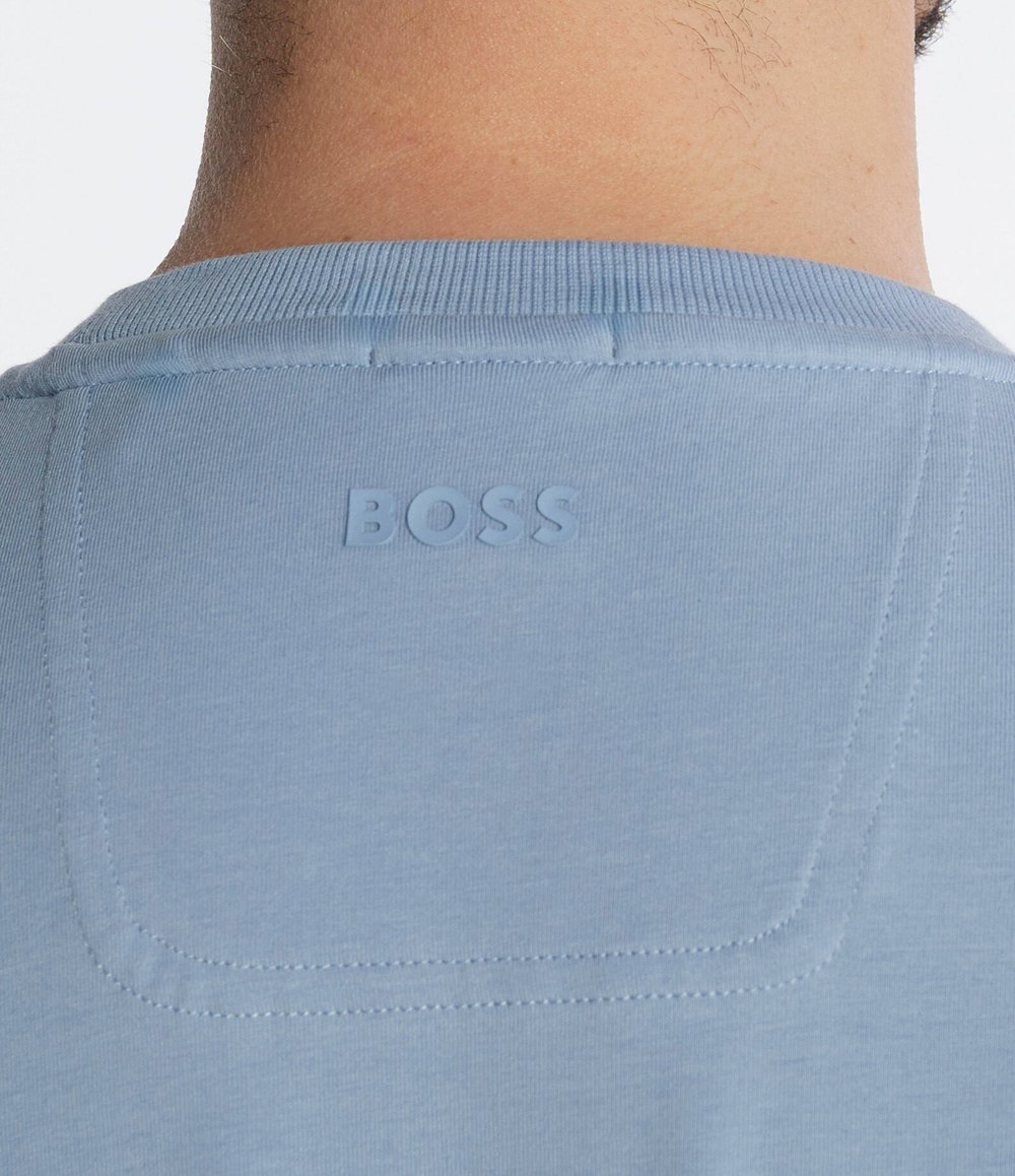 Футболка Tee 4 BOSS GREEN - голубой(50501235)