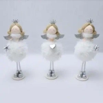 Фигурка новогодняя «Настоящая принцесса» 22 см, серебро