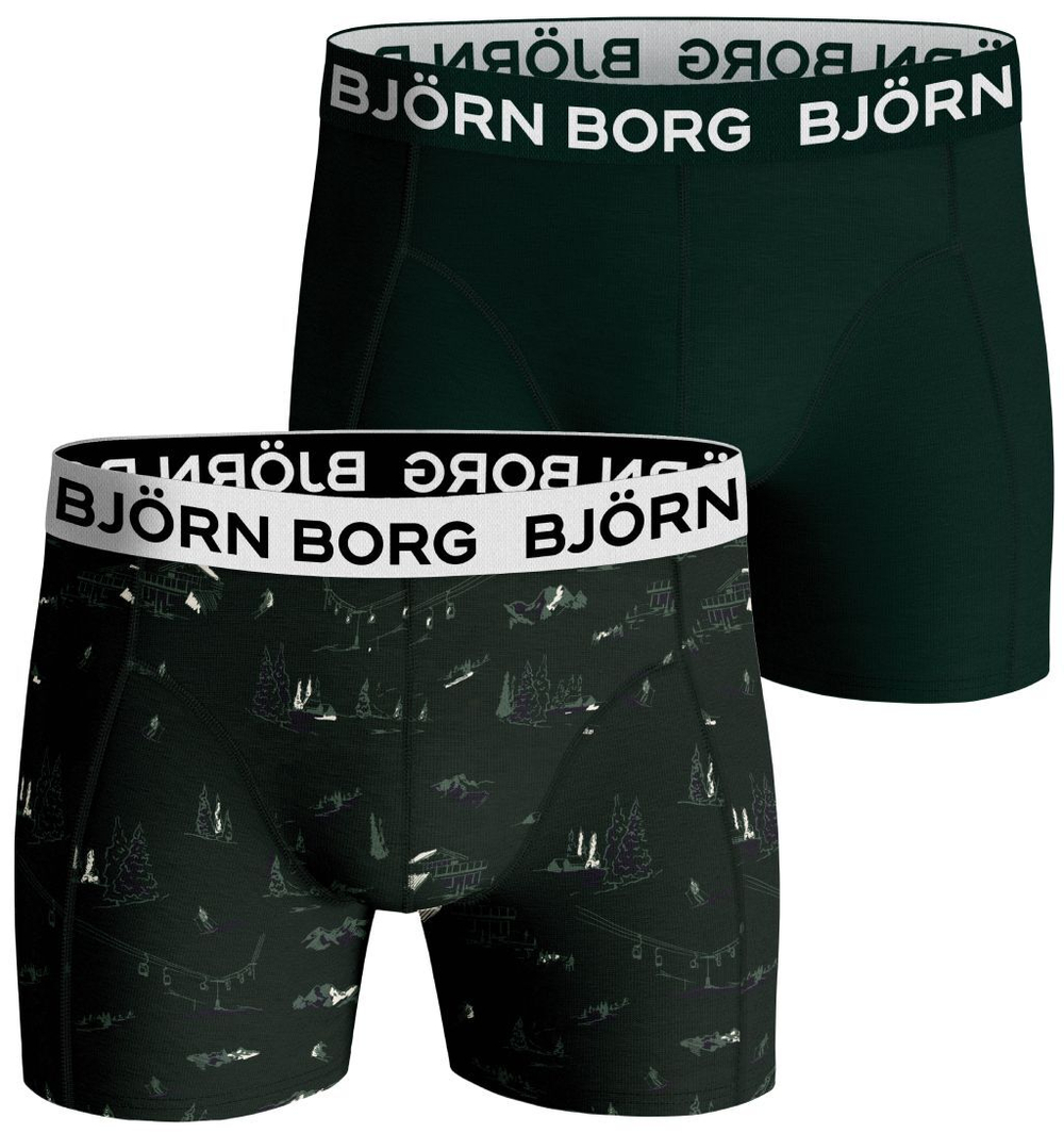 Bokserki спортивные Björn Borg Core Boxer B 2P - зеленый