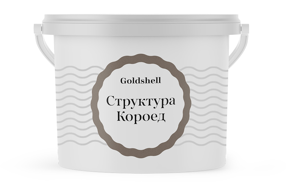 Фасадная декоративная штукатурка Структура Короед