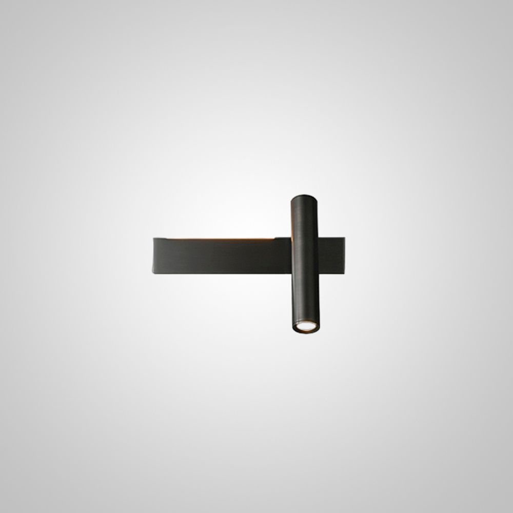 Настенный Светильник Jenius L25 Black Right By Imperiumloft