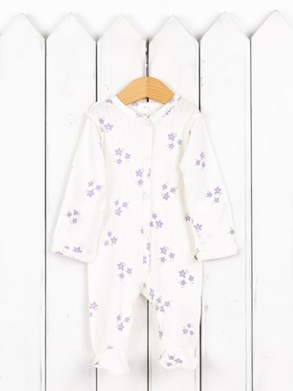 Комбинезон из ажурной ткани на малышку