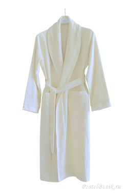 Халат Hamam Qashmare слоновая кость Турция фото 2