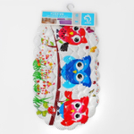 Коврик для ванны 65×37 см "Совы", ракушка 4349385