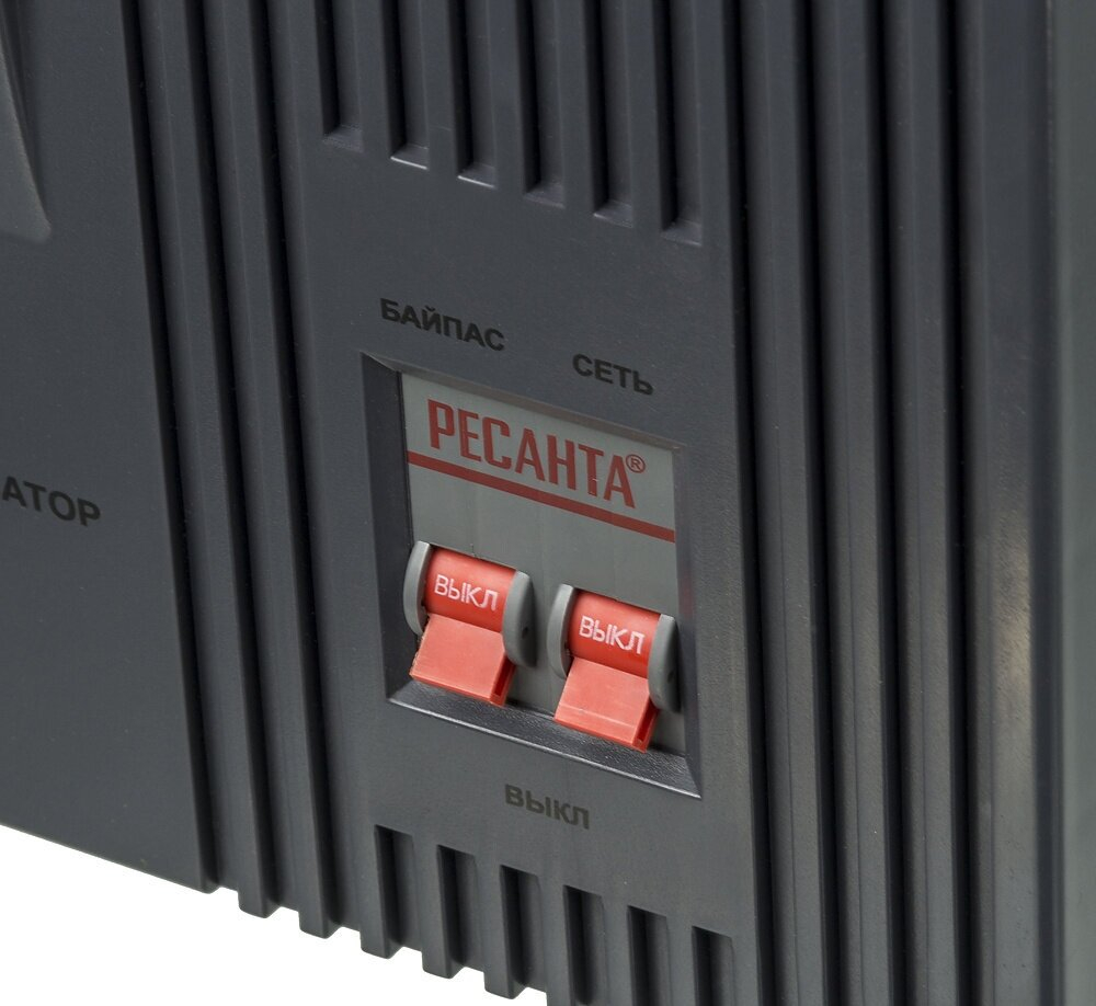 Стабилизатор напряжения Ресанта АСН-3000/1-Ц, Однофазный, 3кВт