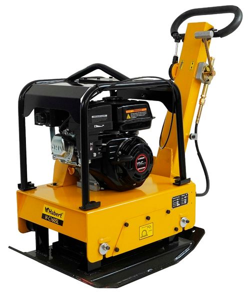 Виброплита реверсивная Habert H-C160SL - [146 кг / 25 кН / Loncin G200F] бензиновая