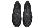 LOUIS VUITTON Major Loafers "Black Monogram"