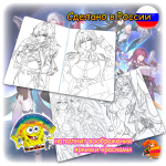 Раскраска Honkai Star Rail