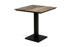 "Каффе" стол из HPL квадратный 70х70см, цвет "винтаж"