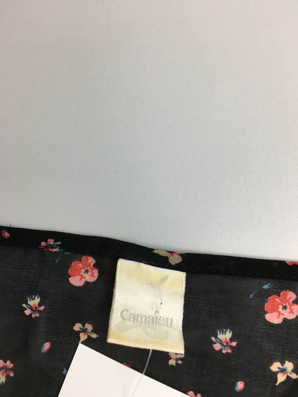 Блузка CAMAIEU с цветочным принтом 42 размер