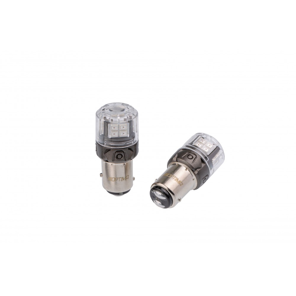 Optima Premium (P21/5W) 1157 LED Оникс RED 200Lm 12V (2шт.)