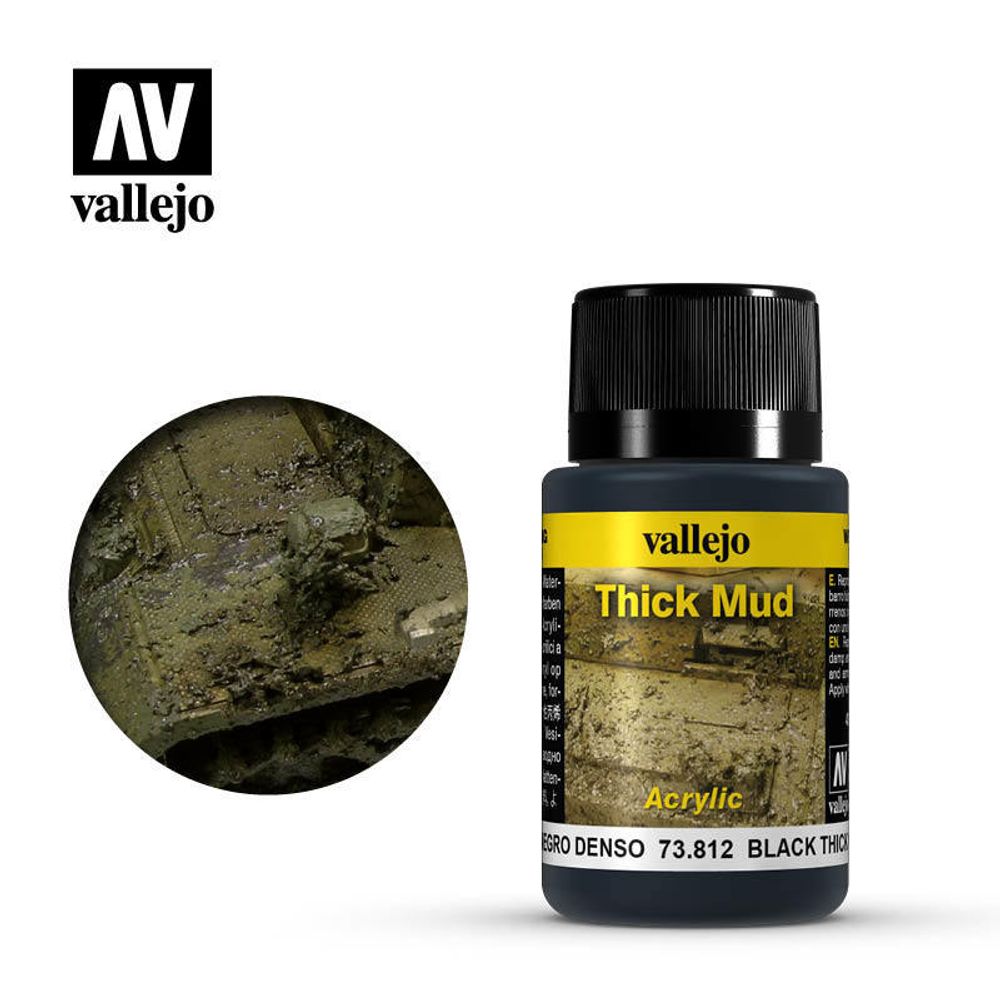 Weathering Effects 40ml. Black Thick Mud