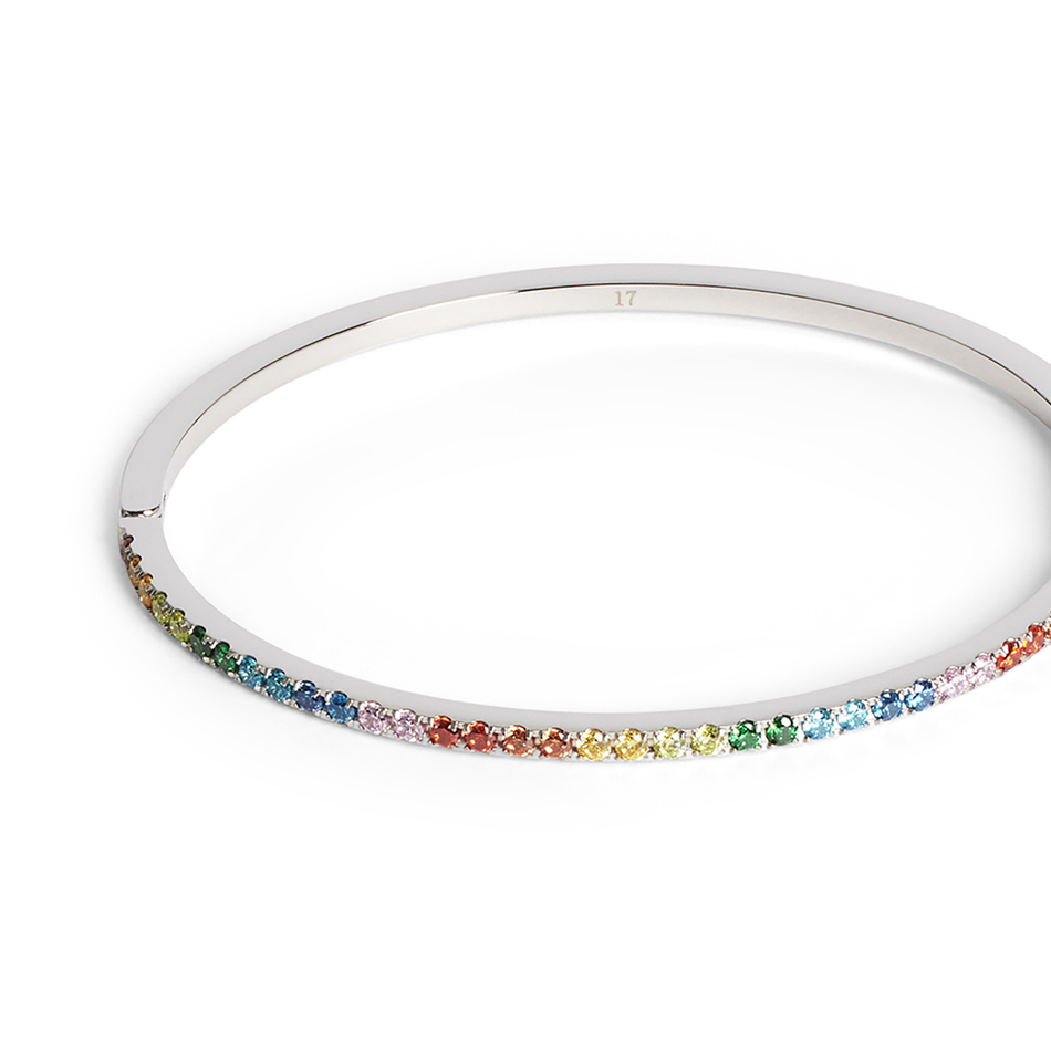 Браслет Coeur de Lion Multicolour Silver 0146/32-1517 17