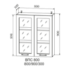 Лофт Дуб майский ВПС 800